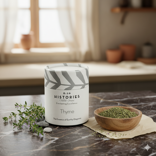8:26 Histories Thyme - The Essence of earthy Elegance!