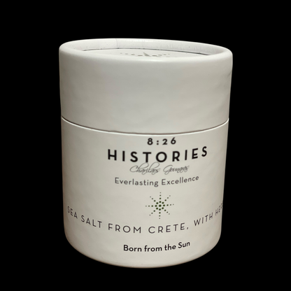 8:26 Histories Sea Salt from Crete with Herbs