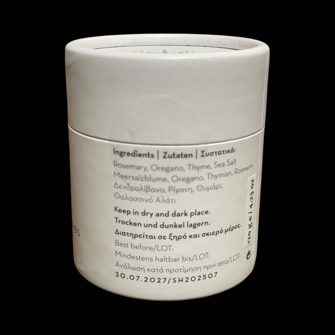 8:26 Histories Sea Salt from Crete with Herbs