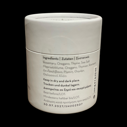 8:26 Histories Sea Salt from Crete with Herbs